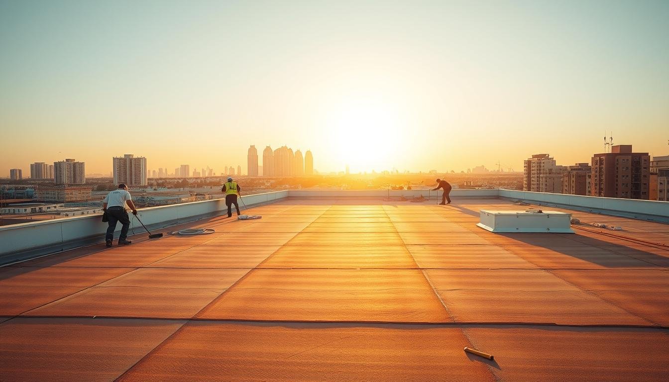 معلم عازل اسطح مبارك الكبير