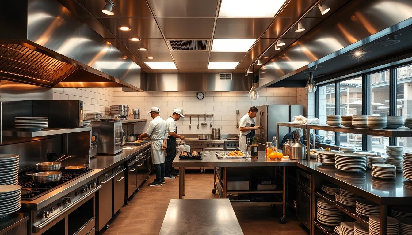 تجهيز مطاعم احترافي بمعدات عالية الجودة