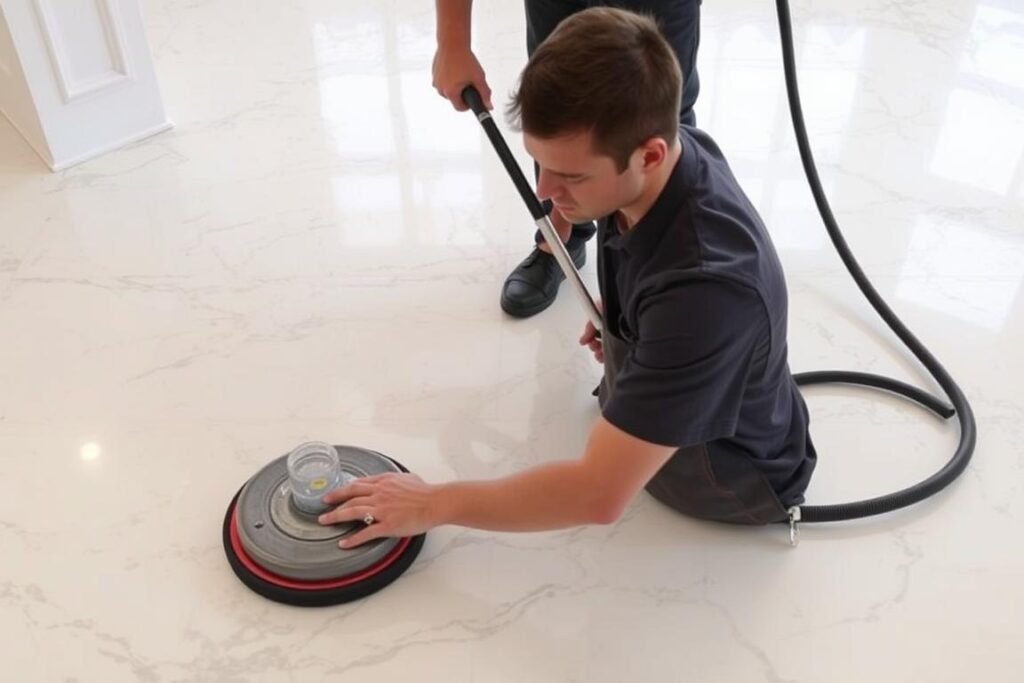 صيانة دورية للرخام