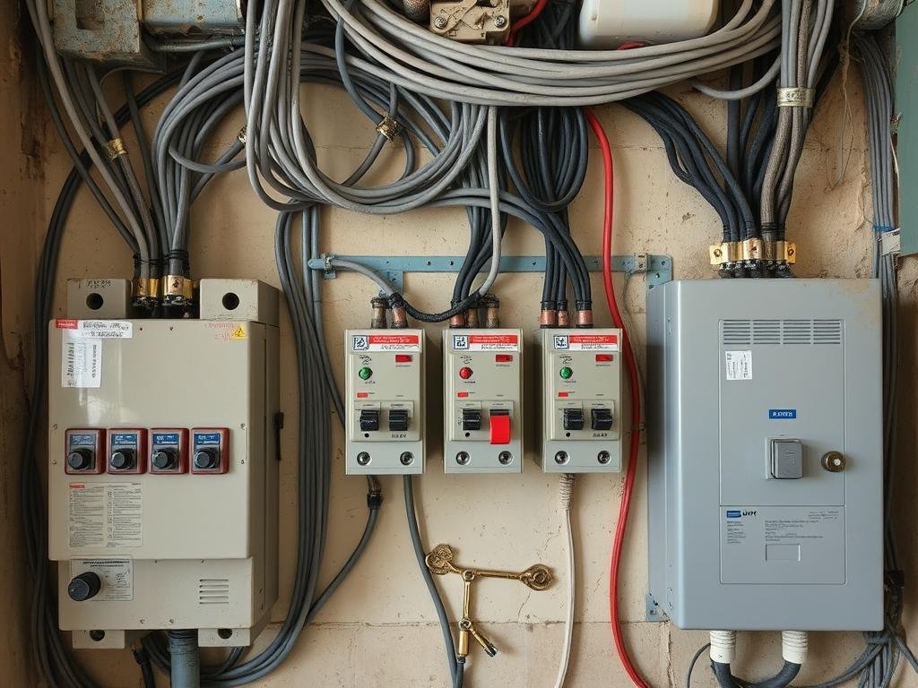 مشاكل في الأنظمة الكهربائية تحتاج إلى مقاول ترميمات