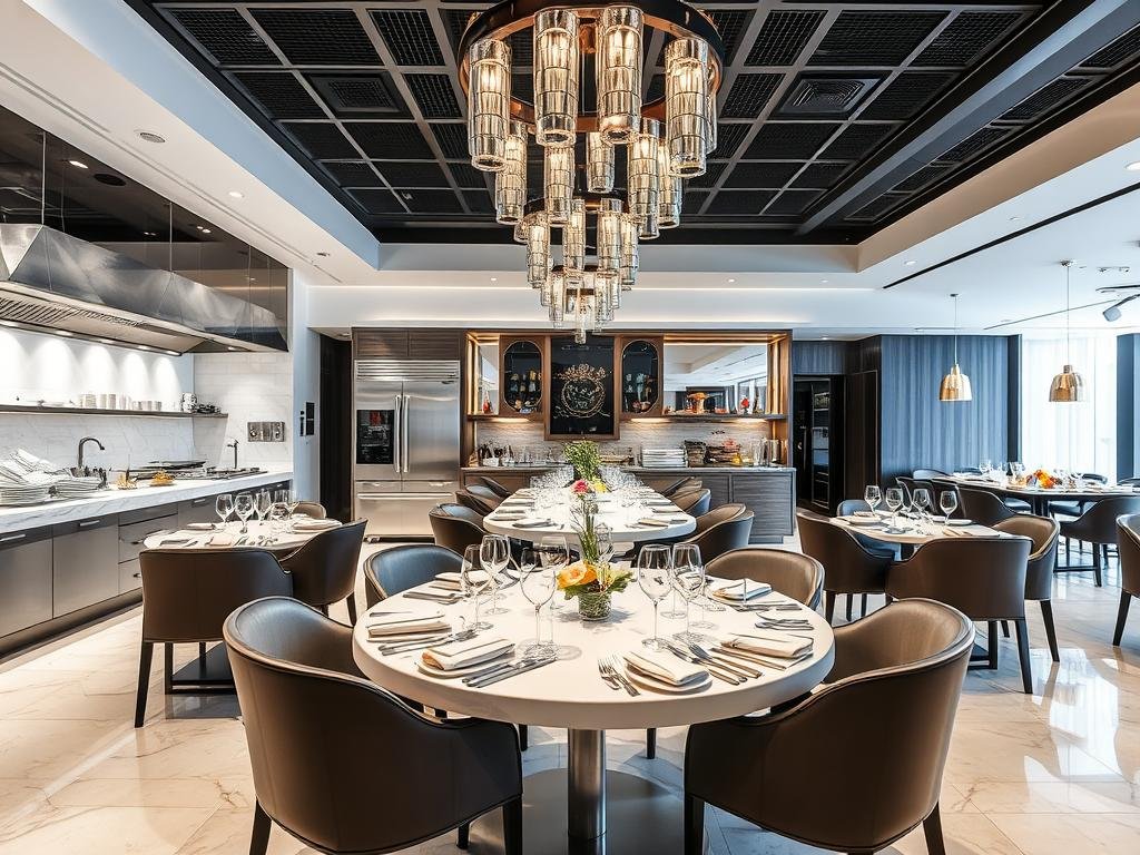 مشروع تجهيز مطعم فاخر في الكويت مشروع تجهيز مطعم فاخر في الكويت