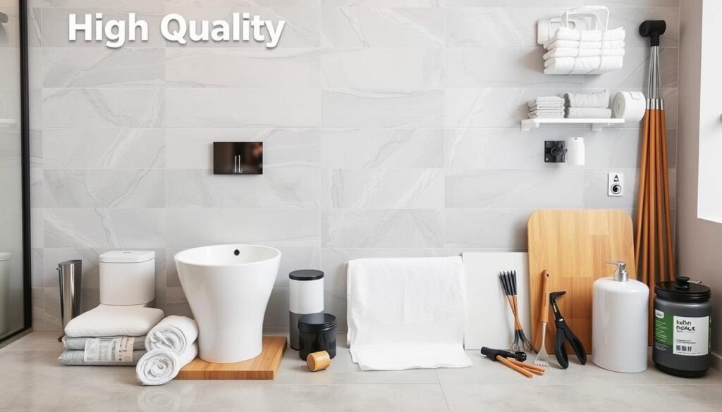 مواد عالية الجودة تستخدم في ترميم حمامات الصديق