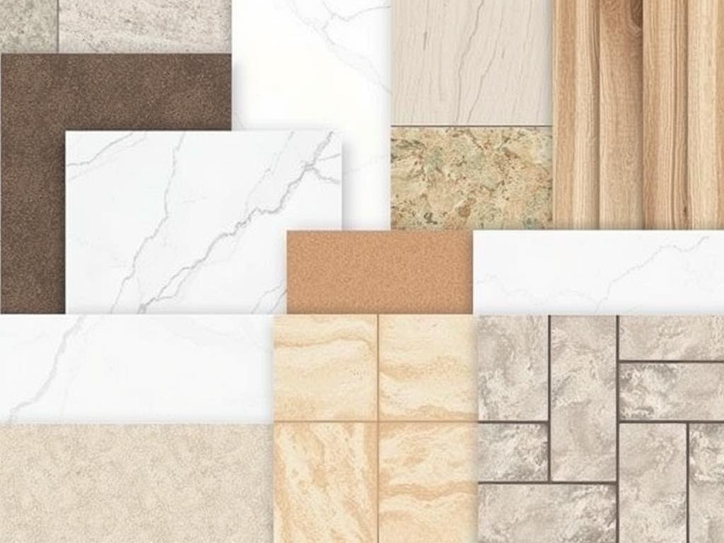 أنواع مختلفة من الأرضيات التي يتم ترميمها في منطقة السلام