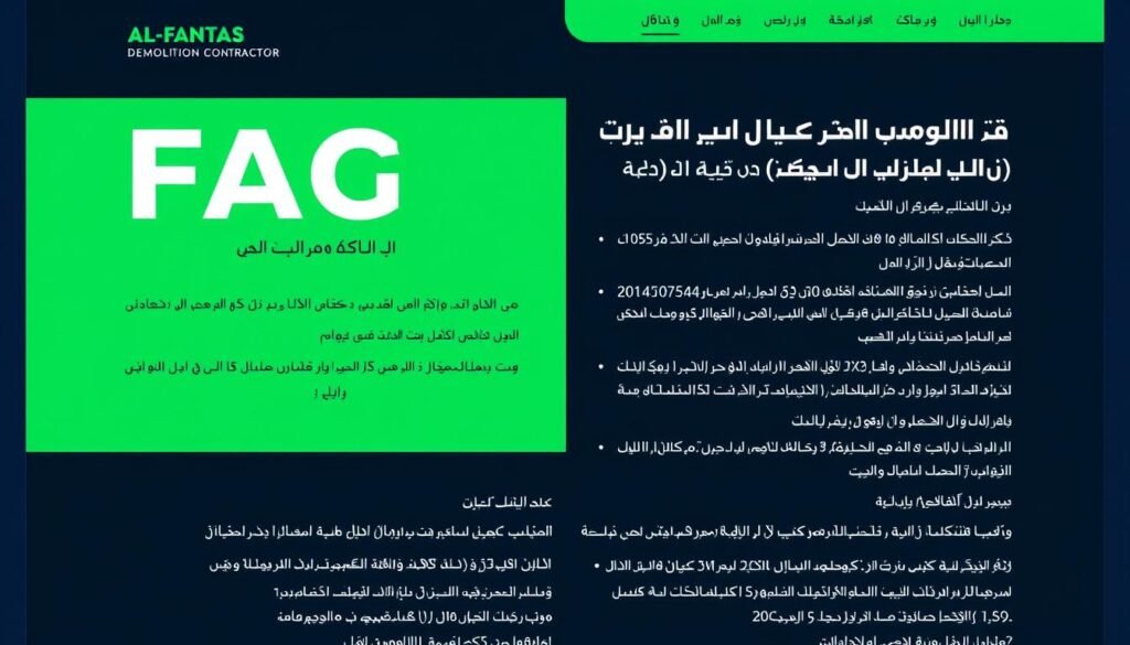 إجابات على الأسئلة الشائعة حول خدمات مقاول تكسير الفنطاس