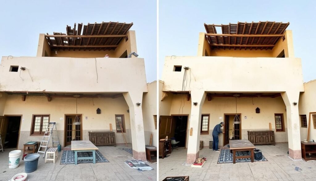 تجديد المنازل القديمة في أبو فطيرة