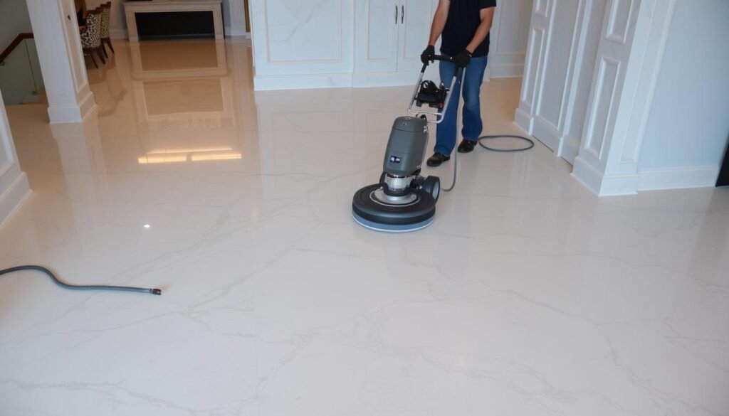 ترميم أرضيات رخام في منطقة السلام