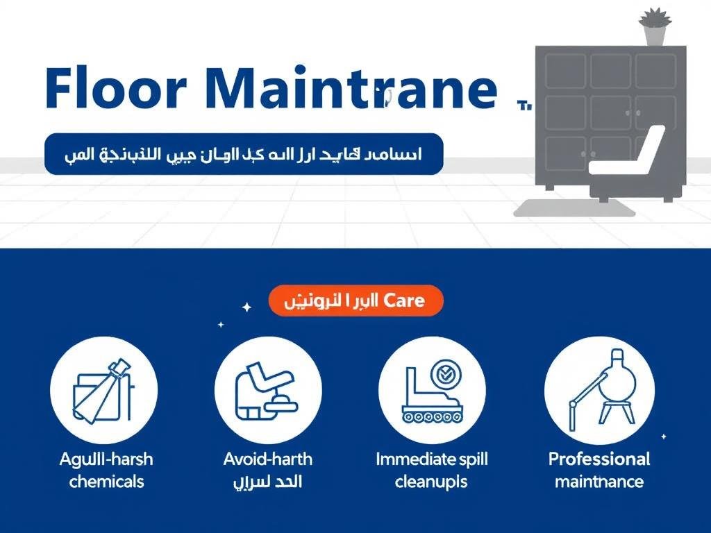 نصائح للعناية بأرضيات المنزل