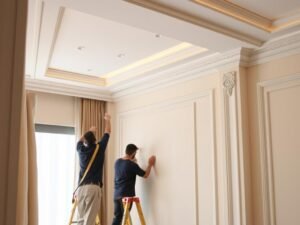 أعمال ديكور وتشطيبات من مقاول ترميمات صباح السالم