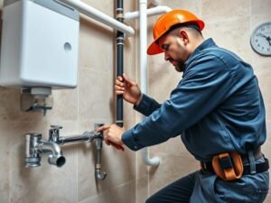 أعمال سباكة في مشروع سكني بالكويت