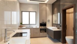 تجديد مطبخ وحمام بواسطة أفضل مقاول ترميمات عامة في الكويت