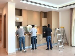 تجديد وحدة سكنية بواسطة مقاول ترميمات صباح السالم