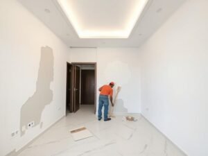 ترميم منزل في الكويت مع تجديد الجدران والأرضيات