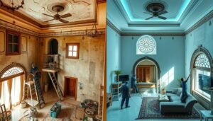 ترميم منزل قديم من قبل أفضل مقاول ترميمات عامة في الكويت