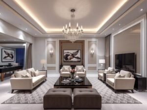 تصميم وتنفيذ ديكورات داخلية في الكويت