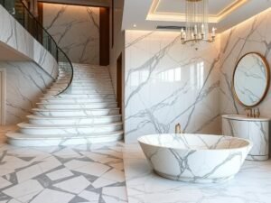 تطبيقات مبتكرة للرخام في المنازل الكويتية معلم رخام الكويت