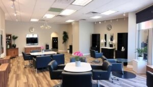 صالون بعد الانتهاء من التجديد والتسليم النهائي