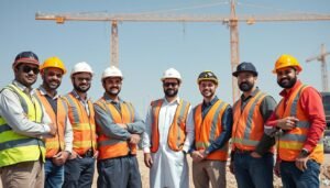 فريق عمل مقاول بناء جاهز لتنفيذ مشروعك في الكويت