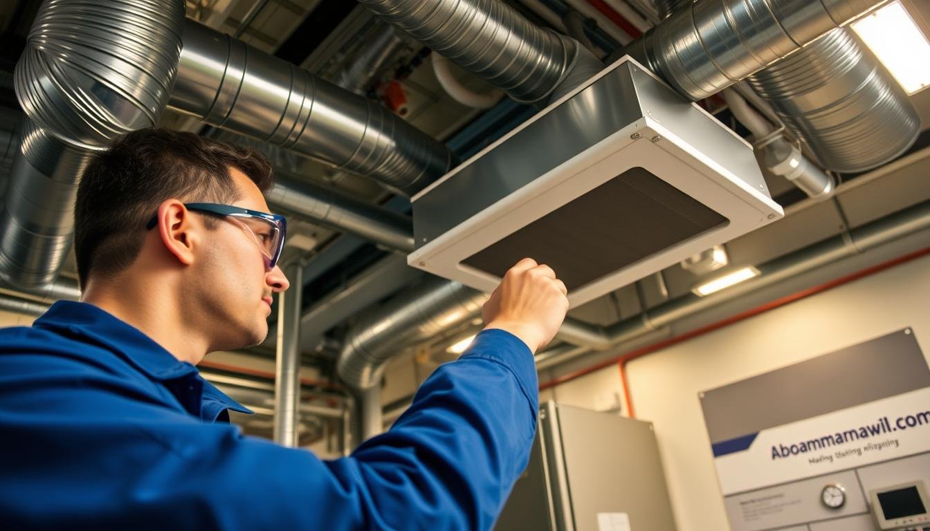 فني تهوية مركزية