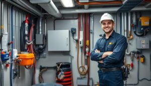 فني سباكة وكهرباء القرين