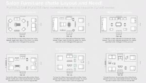 مخططات مختلفة لترتيب أثاث الصالون تناسب مختلف المساحات والاحتياجات