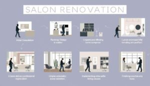 مراحل تجديد الصالون بشكل منظم ومدروس