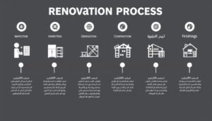 مراحل عملية الترميم مع مقاول ترميم بالكويت