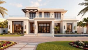 مشروع فيلا سكنية منفذة بواسطة مقاول بناء بالكويت