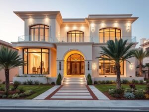 مشروع فيلا سكنية منفذة بواسطة مقاول بناء في الكويت