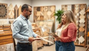 مقاول تركيب سيراميك يقدم استشارة فنية لاختيار نوع السيراميك المناسب