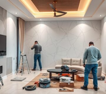 مقاول ترميمات بيان يقوم بأعمال ترميم داخلية لمنزل في الكويت