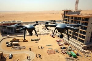مقاولات عامة - استخدام الطائرات بدون طيار في مشاريع البناء