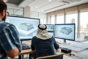 مقاولات عامة - نمذجة معلومات البناء BIM