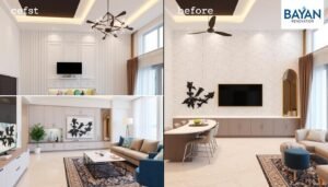 نتائج مشروع ترميم ناجح من تنفيذ مقاول ترميمات بيان