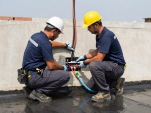 خدمات مقاولات متخصصة تشمل السباكة والكهرباء وعزل الأسطح في الكويت