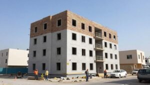 مشروع ترميم في منطقة الجهراء بالكويت